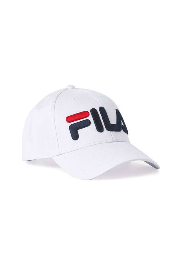 Fila Illa Snapback Baseball Cap - White,NZ 539-42103